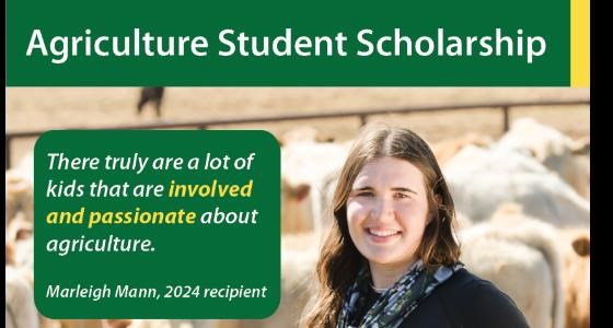 Agriculture Student Scholarship
